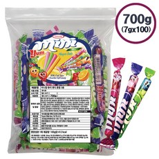 타야스 담라 미니얌 믹스 캔디, 700g, 1개