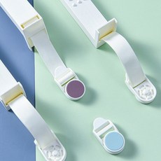 침대 패드 시트 매트리스 커버 고정 클립 4P, 블루