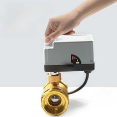 폐쇄 워터 에어 배기 소형 밸브 양방향 고온, 1개, 5A DC12V 어댑터