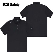 K2 세이프티 여름 반팔 냉감 카라 티셔츠