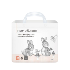 모모래빗 에코씽씽 밴드형 기저귀 아동공용, 중형(M), 64매