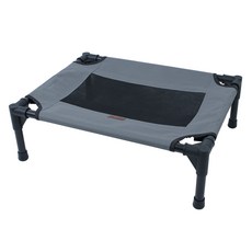 펫트롱 반려동물 사각메쉬 해먹 침대, 그레이, 1개