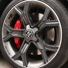 비브랜드 19인치 휠 마스크 럭셔리 튜닝 스티커 랩핑 보호필름 스팅어 호환제품, G타입, 1개