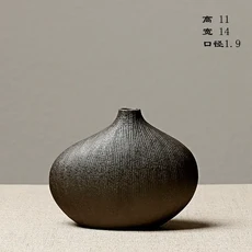 Jingdezhen 세라믹 꽃병 거실 장식 수경 꽃꽂이 블루 및 화이트 도자기 새로운 중국 스타일, 02 C