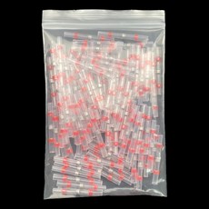 50/100/200PCS 열 수축 커넥터 솔더 케이블 절연 터미널 튜브 슬리브 전기 버트 라이스 와이어 스플, 100PCS