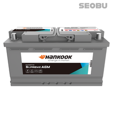 한국 HK AGM59520 (구 아트라스 HK AGM95DL) 싼타페 제네시스G70 쏘렌토 카니발 스팅어 올뉴SM7 마스터, 1개, HK AGM59520 공구대여+폐전지반납