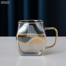 DFMEI 家用日常涼水壺套裝玻璃水壺耐高溫涼水杯茶壺冰水大容量冷水壺, 1個, 蝸牛杯:如圖, 1L