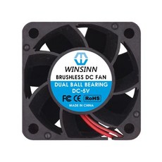 WINSINN 4028 브러시리스 냉각 듀얼 볼 베어링 슬리브 선풍기 DC 5V 12V 24V 40mm 40x28mm 2 핀, 4)5V - Dual Ball
