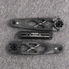 BUCKLOS 엔듀로 MTB 자전거 크랭크 BSA 170mm DUB 29mm 자전거 크랭크셋 암 부스트 BB68/73mm SRAM DH 사이, 03 Crank  Black, 01 170mm