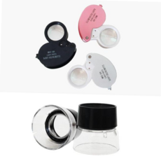 휴대용돋보기 휴대용 LED 라이트 돋보기/휴대용 루페, 휴대용 루페