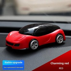 자동차 모델 휴대 스탠드 공기 콘센트 탐색 홈, 3. Red, 기본