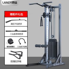 가정용 시티드로우 홈짐 체스트 케이블 유압 헬스, G. 업그레이드 더블 풀리 100kg