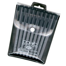 코픽 멀티라이너 9본조 블랙 세트, 단품, 단품