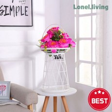 로넬리빙 스텐딩 꽃꽂이 수반 바구니 베이스 28x60cm 플로리스트용