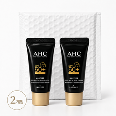 AHC 마스터즈 아쿠아 리치 선 크림[SPF+ PA++++ 미백 주름개선], 10ml, 2개