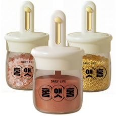 홈앳홈 유리 주방 조미료통 가정용 밀페 양념통 세트, 단품, 1개