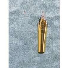 Bock Nib/Majohn/Jinhao/Jinhao/HongDian Nib F/EF/B 만년필 펜용 펜촉 교체 예비 펜 사무실 연습 선물, 12)Lemon M1 Gold Silver, F