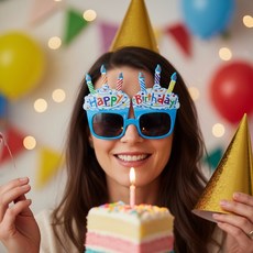 Sinaid 케이크 파티안경 어린이집생일파티