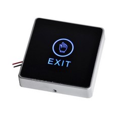 DC12 24V 觸摸式門禁開關/紅外感應出門開關，靈敏觸控，LED燈指示，高端門禁按鈕