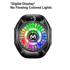 MEMO CX10 반도체 휴대폰 쿨러 RGB 조명 얼음이 얼지 않는 자기 클립 게임 및 라이브 스트리밍을 위한 강력한 냉각, Middle version