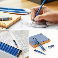 제이오스토어 루모그라프 제도연필4B 12개입 수공구 필기구 학교 스케치