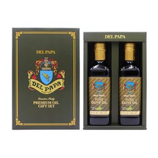 델파파 퓨어올리브유 2호 선물세트, 1세트, 500ml