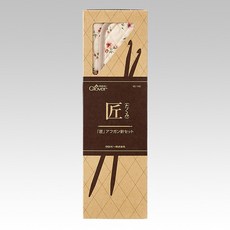 Clover 可樂牌 匠 阿富汗針組套 長勾針編織工具, 單色, 1個