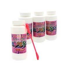attizone 비눗방울 버블건 글러브비눗방울 비눗방울액 비눗방울놀이 불대 비누방울, (비눗방울)-보충용 비눗방울액 180ml, 1개