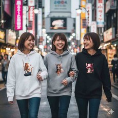 海賊王 厚款刷毛帽T AINULT046, 麻灰,2XL, 1個