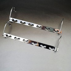 Young Green 6孔不銹鋼壁掛架, 單色, 1個