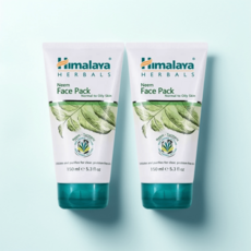 [모공케어] 히말라야 님 허브 페이스 진정 워시오프 팩, 1개입, 2개