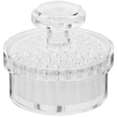 FOMIYES 페이셜 클렌징 브러시 화이트 수동 페이스 스크러버 부드러운 칫솔모 민감한 피부를 위한 빠른 건조 및 먼지 방지 디자인 가정 및 여행용 여행 친화적 여성 및