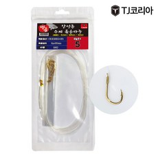 TJ코리아 명품 감성돔 수제 묶음바늘 원투 10개입 6호 7호 8호 9호 (감성돔 묶음바늘), 1개