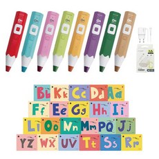 세이펜 레인 보우 온펜 32G 4세대 세이펜+허니북 HONEY ABC BOOK 22권+충전기, 레인온펜 32G 오렌지+ABC BOOK+충전기