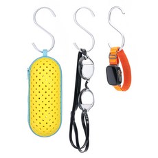 수경용품 케이스 AQSG0029, 레몬옐로우, 1개