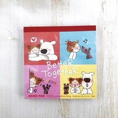 Greeting Life Inc. COCO and Wondrous Gang 便條紙, 彩色/四格圖, 1套, 120張