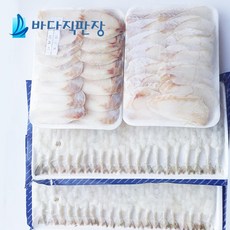 포 동대포 1kg 튀김용 노바시 냉동 왕새우 80마리, 1개