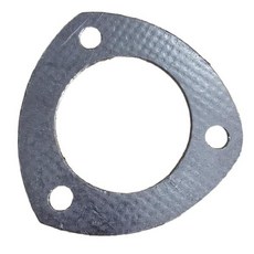 고온 배기 가스켓 플랜지 3볼트 누출 방지 자동차 머플러 가스켓 (자동차 배관 유지보수용)