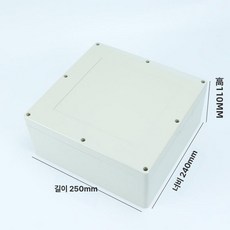 케이스 우퍼 인클로저 듀얼 미로형 자작 멀티미디어 튜닝, 250 x 240x110 그레이 뚜껑, 기본 모델명/품번