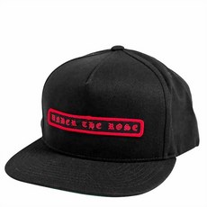 SUBROSA UNDER THE ROSE HAT 海軍藍 後扣帽 棒球帽 美國極限單車品牌，透氣舒適，後扣可調, 黑色, 1個