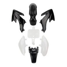 색상의 피트 바이크용 오토바이 페어링 바디 키트 플라스틱 펜더, 3. 4 Black 3 white