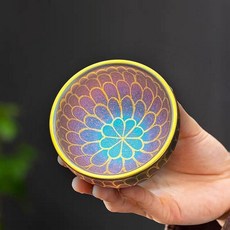 建陽描金建盞 描金蓮花杯 手工陶瓷茶盞, 商品主圖, 1個