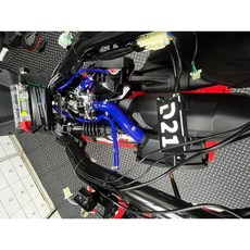 普菲迅國際 三陽DRG 158七期環保強化進氣管，提升引擎效能，優化燃燒效率, 1個, 紅色