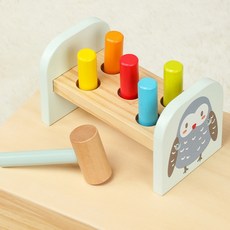 幼樂比 貓頭鷹敲打台, 白色