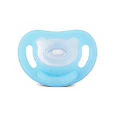 더블하트 소프트버디 노리개젖꼭지 블루(S_0개월), S(0개월~), 블루, 1개