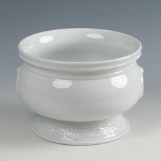 향로 향꽂이 도자기 백자 향받침대 세라믹 고리문 대형 향홀더 62881EA 1(pc)