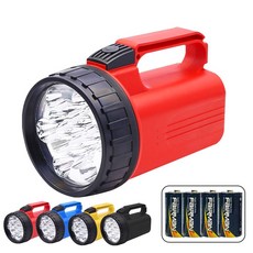 건전지포함 고성능 고휘도 led 13구 후레쉬 손전등 eun*8552FQ, 본상품선택, 1개, 상세페이지 참조