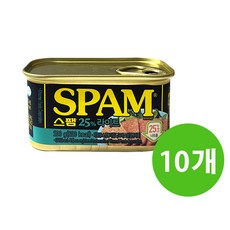 CJ 스팸 25%라이트 200g 마일드, 10개