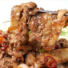 제주 흑돼지로 만든 간장불고기 1.2kgx2팩 [FD], 2개, 1.2kg