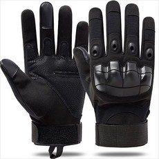(국내당일출고) [RCM] 너클 가드 손등보호 핸드폰터치 바이크장갑 라이더장갑 오토바이 전술장갑 [색상택일], 블랙, 1개